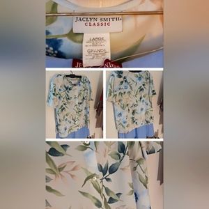 Jaclyn Smith top w/Jessica London skirt.